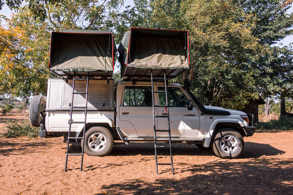 4x4 Land Cruiser équipé camping standard