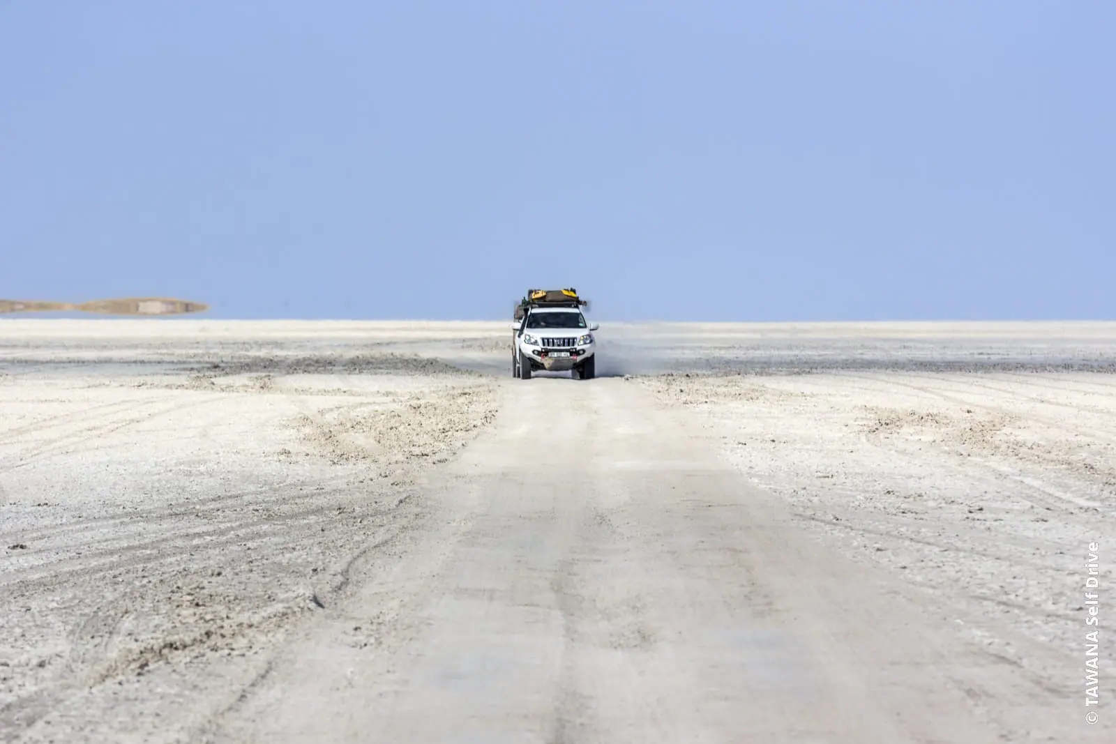 Safari self-drive au Botswana dans les pans de Makgadikgadi